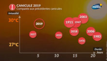 historique canicules