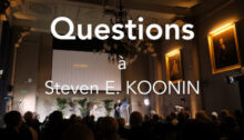 Questions à Steven Koonin